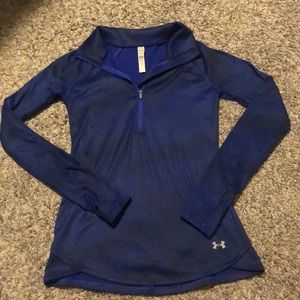 Under armour long sleeve zip up